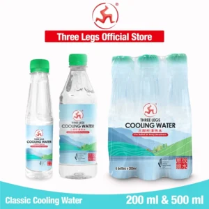 Three Legs Cooling Water 三脚标清热水 - Relief Body Heatiness - Rehydration - Refreshing - Halal