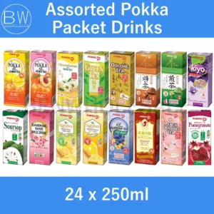 Assorted Pokka Packet Drinks (Green Tea/ Lemon Tea/ Oolong Tea/ Peach Tea/ Houjicha/ Chrysanthemum)